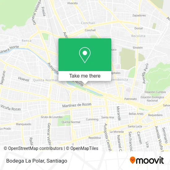 Bodega La Polar map