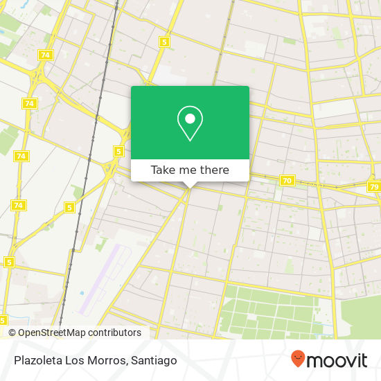 Plazoleta Los Morros map