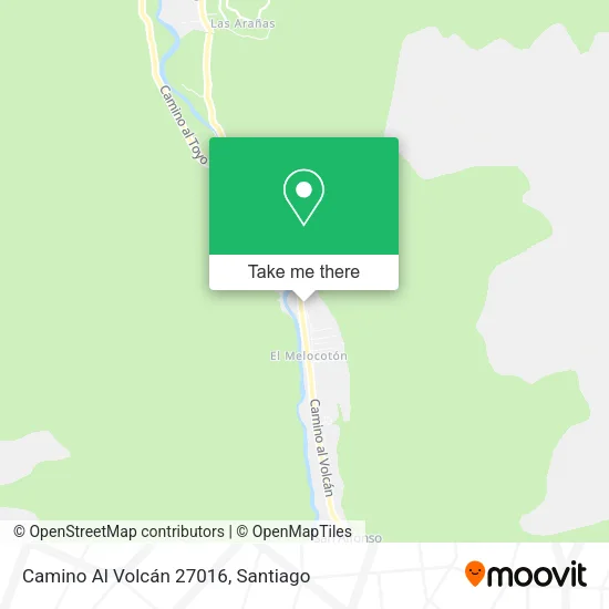Mapa de Camino Al Volcán 27016