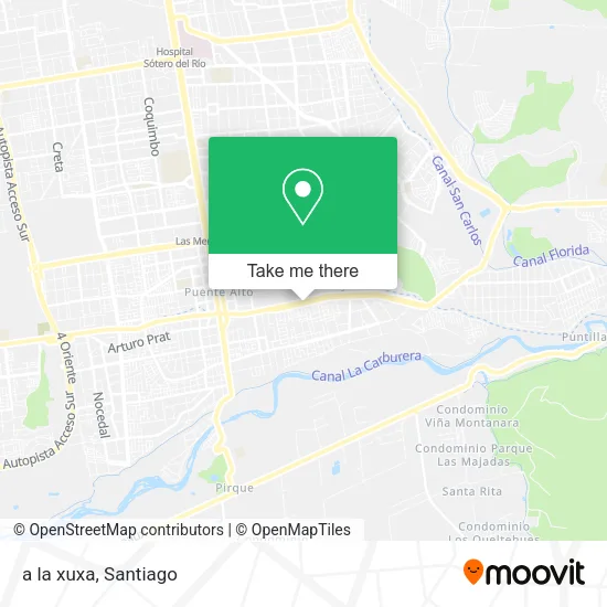 a la xuxa map