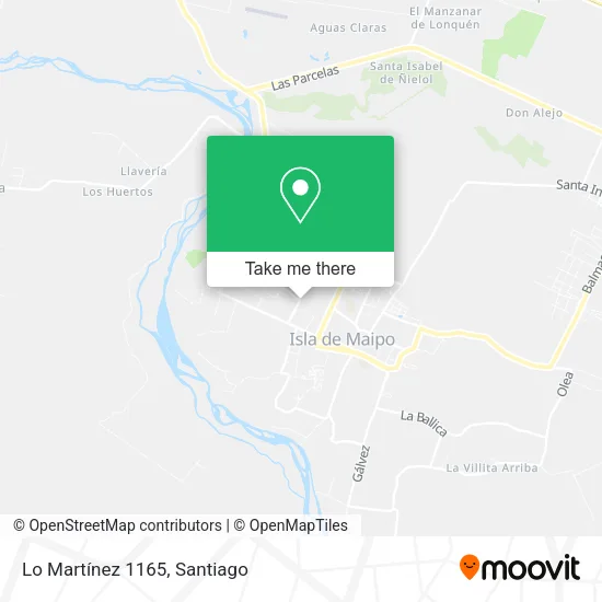 Lo Martínez 1165 map