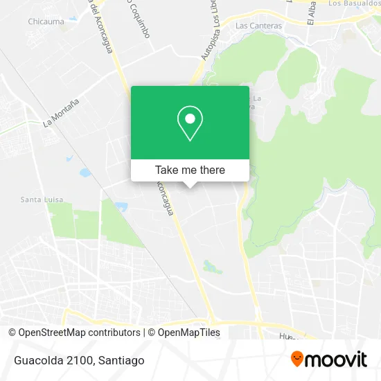 Guacolda 2100 map