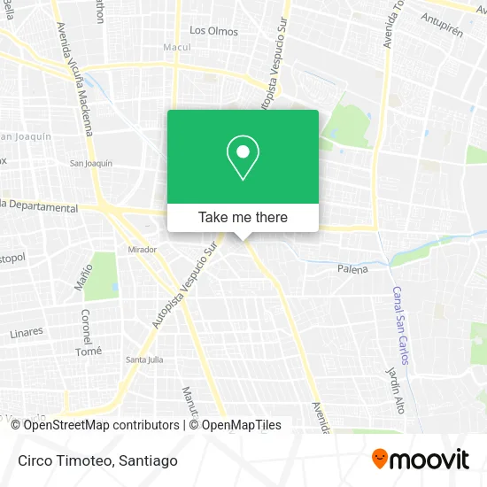 Circo Timoteo map