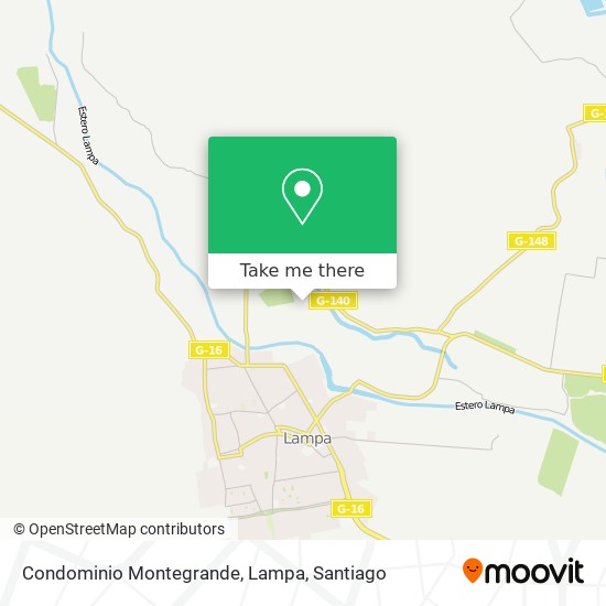 Condominio Montegrande, Lampa map