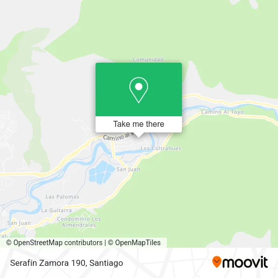 Serafín Zamora 190 map