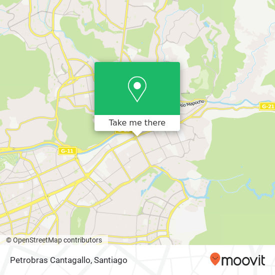 Petrobras Cantagallo map
