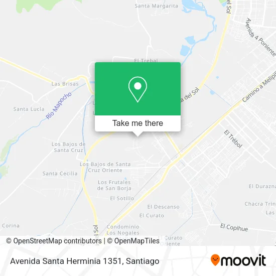 Avenida Santa Herminia 1351 map