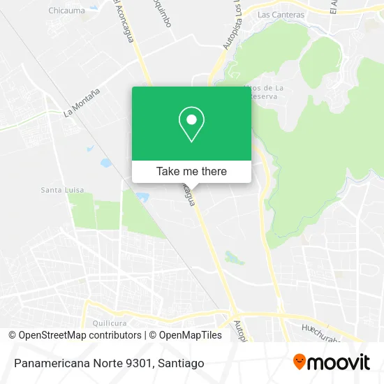 Panamericana Norte 9301 map