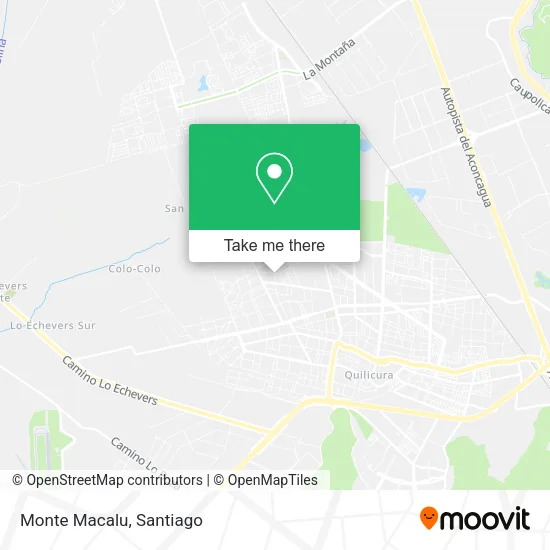 Monte Macalu map