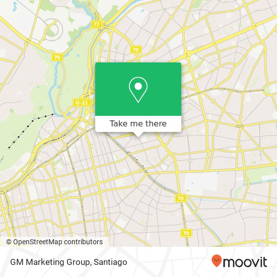 Mapa de GM Marketing Group