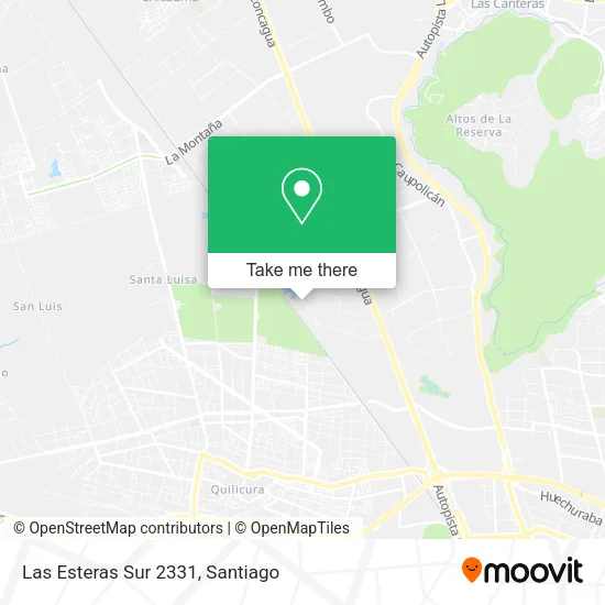 Las Esteras Sur 2331 map