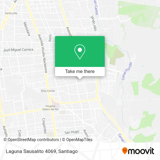 Laguna Sausalito 4069 map