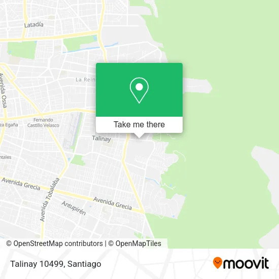Talinay 10499 map