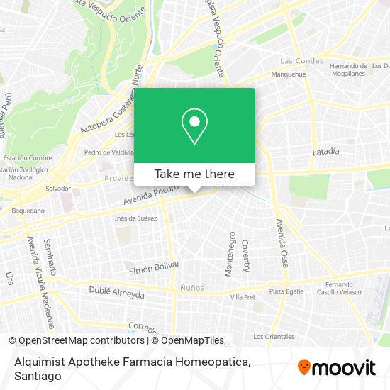 Mapa de Alquimist Apotheke Farmacia Homeopatica