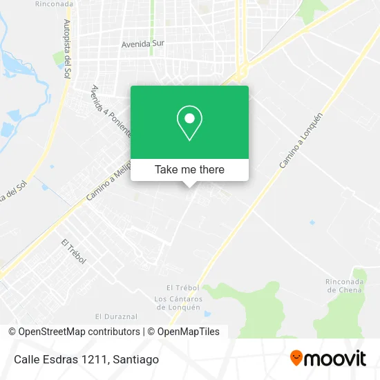 Mapa de Calle Esdras 1211