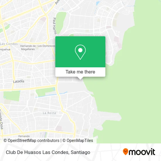 Club De Huasos Las Condes map