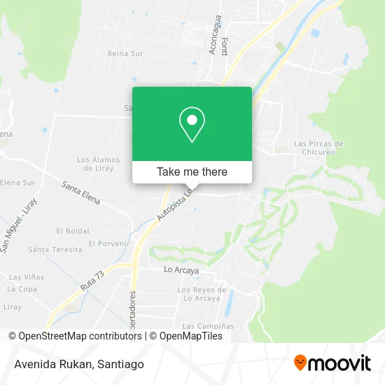 Avenida Rukan map