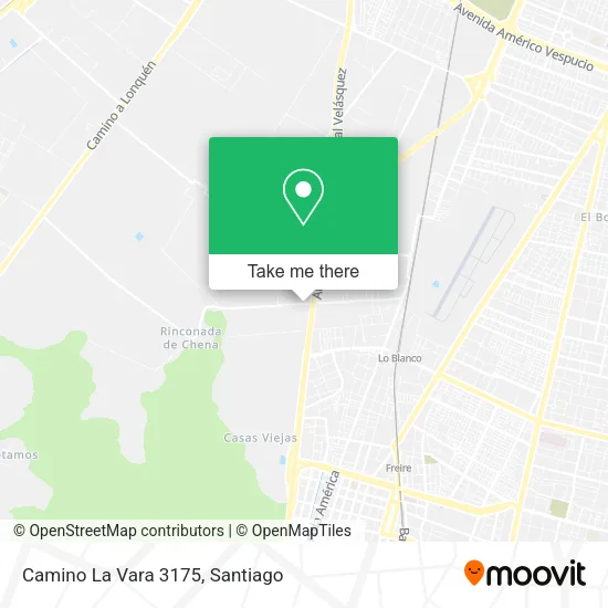 Mapa de Camino La Vara 3175