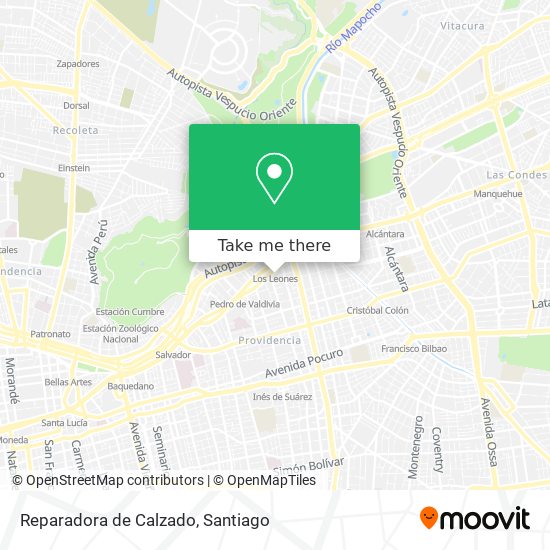 Reparadora de Calzado map