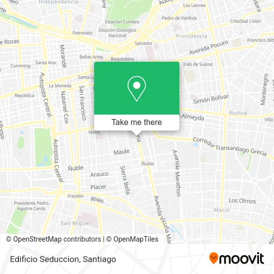 Edificio Seduccion map