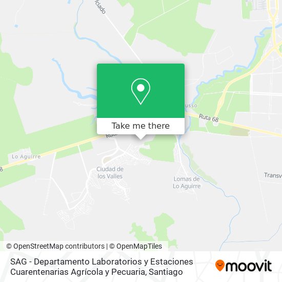 SAG - Departamento Laboratorios y Estaciones Cuarentenarias Agrícola y Pecuaria map