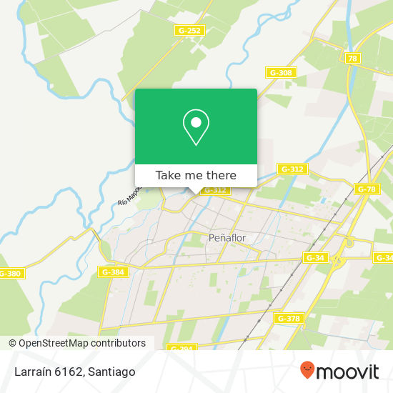 Larraín 6162 map