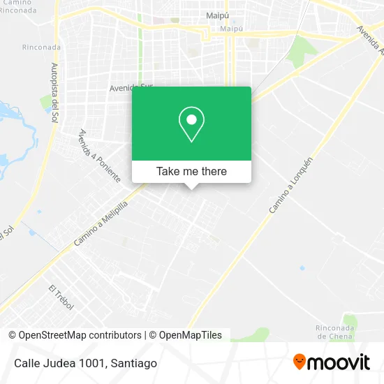 Calle Judea 1001 map