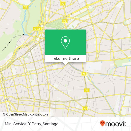 Mapa de Mini Service D' Patty