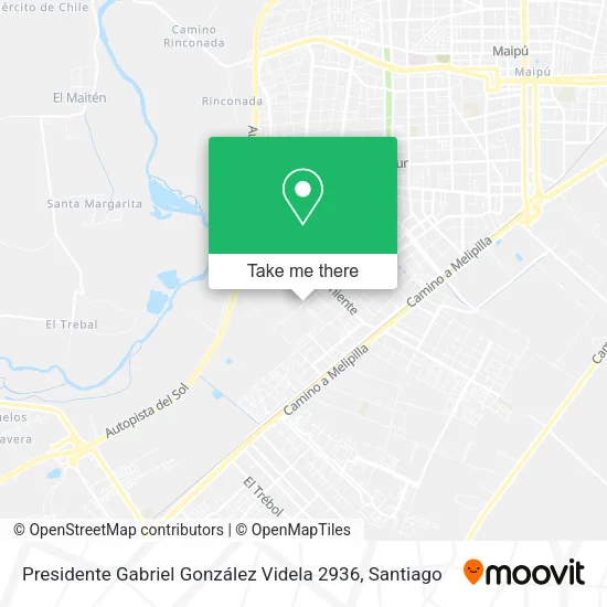 Presidente Gabriel González Videla 2936 map