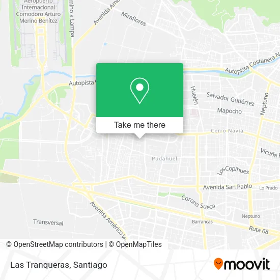 Las Tranqueras map