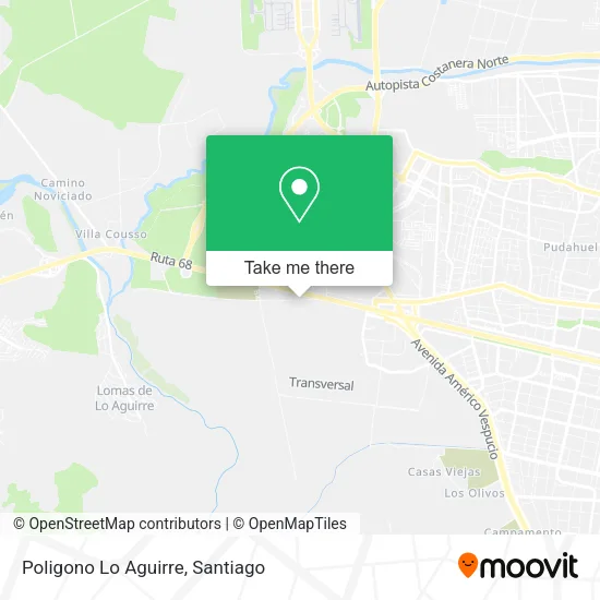 Poligono Lo Aguirre map