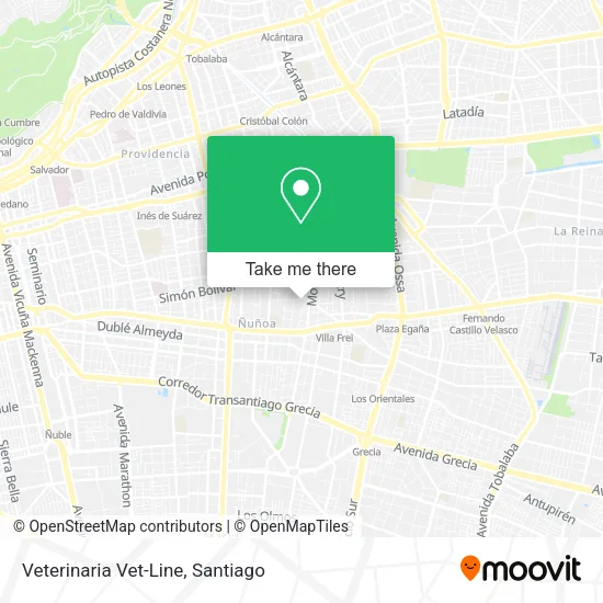 Veterinaria Vet-Line map