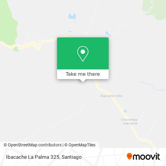 Mapa de Ibacache La Palma 325