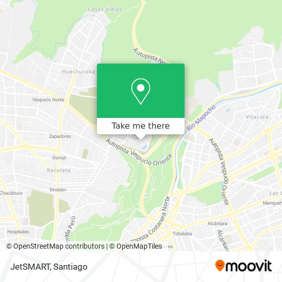 JetSMART map