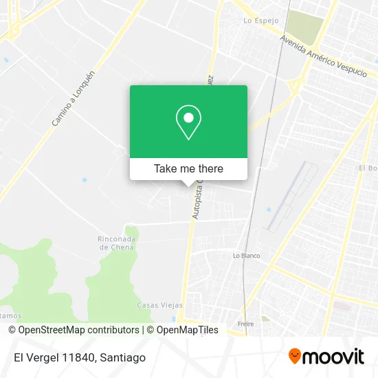 El Vergel 11840 map