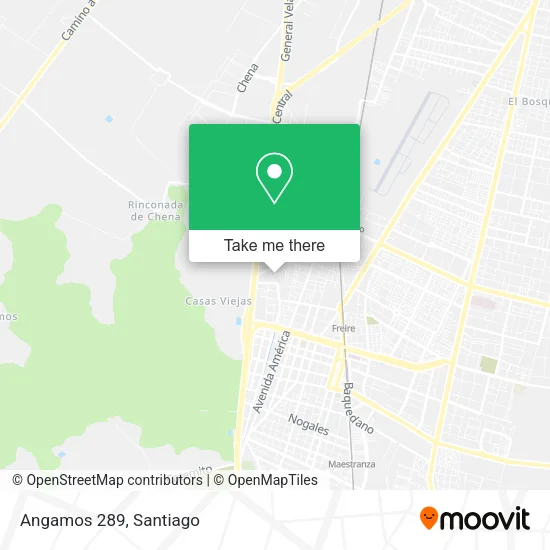 Angamos 289 map