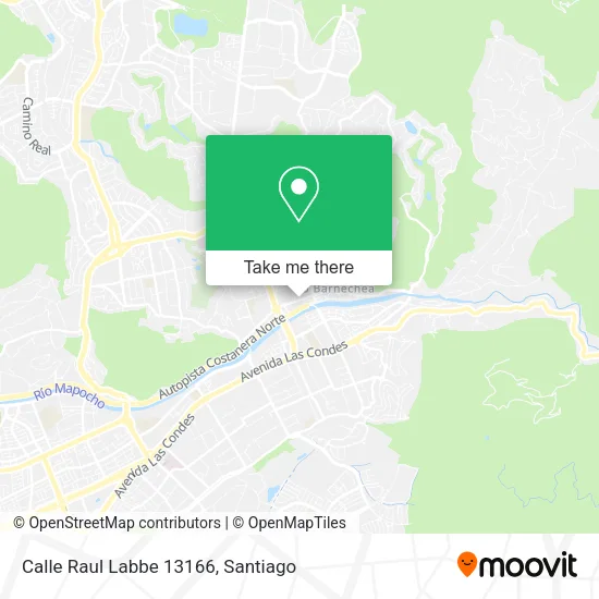 Calle Raul Labbe 13166 map