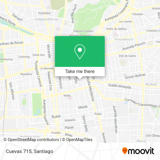 Cuevas 715 map