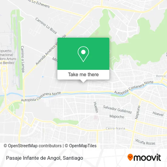 Pasaje Infante de Angol map