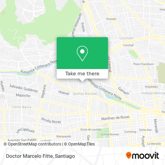 Doctor Marcelo Fitte map