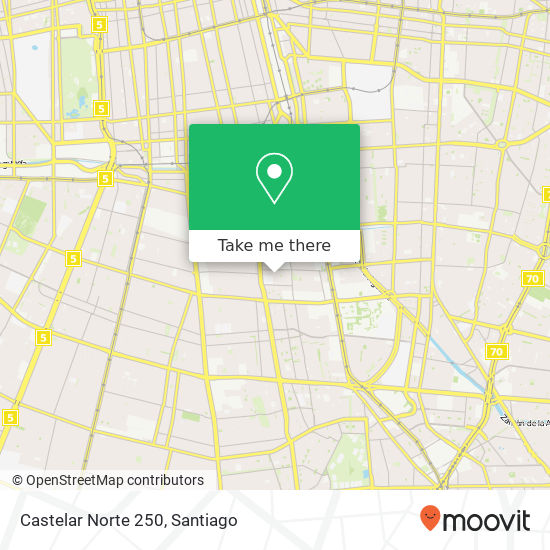 Castelar Norte 250 map