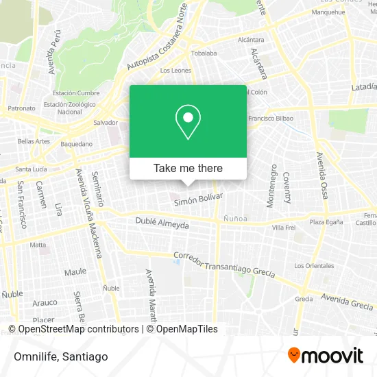 Omnilife map