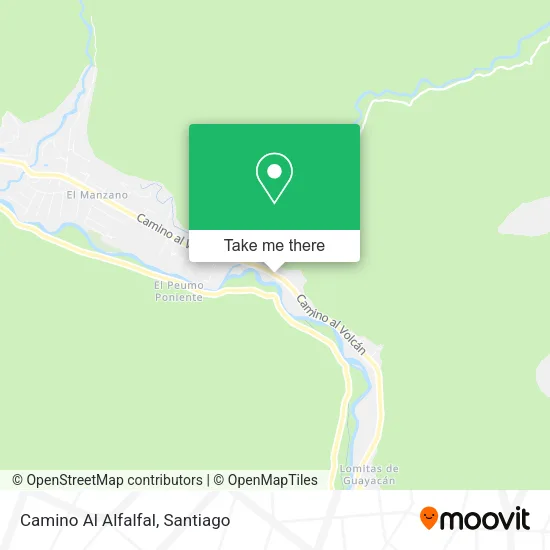 Mapa de Camino Al Alfalfal
