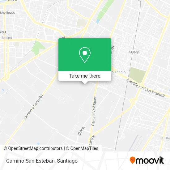 Mapa de Camino San Esteban