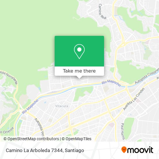 Camino La Arboleda 7344 map