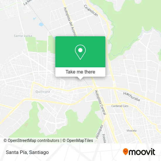 Santa Pía map