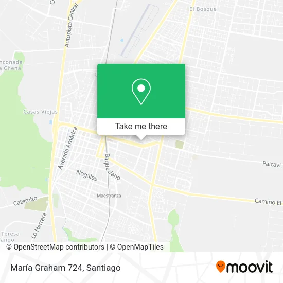 María Graham 724 map