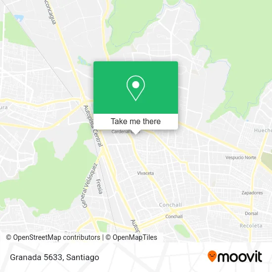 Granada 5633 map