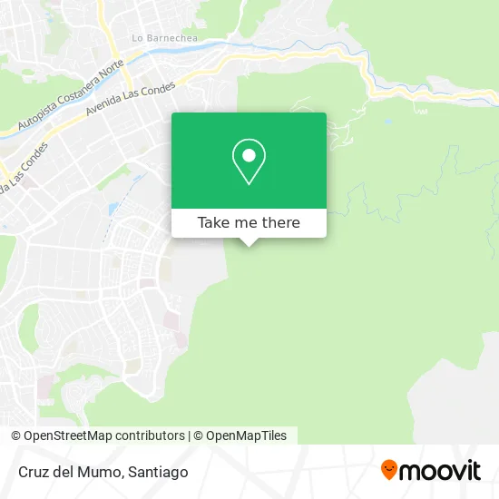 Cruz del Mumo map