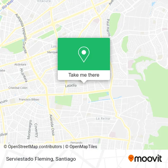 Serviestado Fleming map